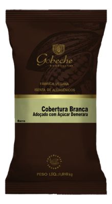 Barra Cobertura Branca Gobeche Adoçada Açúcar Demerara - 1,01 kg 1